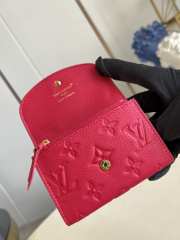 Uubags Louis Vuitton  M27481 Rosalie Coin Purse In Strawberry Pink 11x8x2.5cm - 3