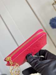 Uubags Louis Vuitton M27670 Zippy Coin Purse In Strawberry Pink 11x8.5x1.5cm - 6