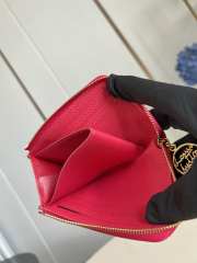 Uubags Louis Vuitton M27670 Zippy Coin Purse In Strawberry Pink 11x8.5x1.5cm - 4