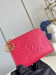 Uubags Louis Vuitton M27670 Zippy Coin Purse In Strawberry Pink 11x8.5x1.5cm - 2