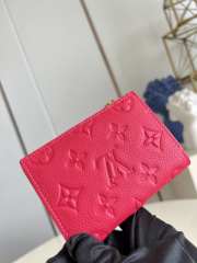 Uubags Louis Vuitton M28271 Lisa Wallet In Strawberry Pink 9x11.5x1.5cm - 4