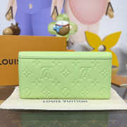 Uubags Louis Vuitton M27664 Sarah Wallet In Apple Green 19x10.5x2cm - 3