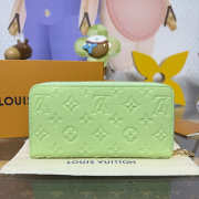 Uubags Louis Vuitton M27715 Zippy Wallet In Apple green 19.5x10.5x2.5cm - 5