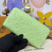 Uubags Louis Vuitton M27715 Zippy Wallet In Apple green 19.5x10.5x2.5cm - 4
