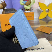 Uubags Louis Vuitton M27668 Romy Card Holder In Grape Blue 12x8x0.8cm  - 2