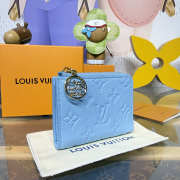 Uubags Louis Vuitton M27669 Noa Compact Wallet In Grape Blue 11x8.5x1.5cm - 4