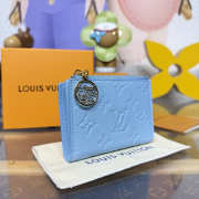 Uubags Louis Vuitton M27488 Lisa Wallet In Grape Blue 9x11.5x1.5cm - 6