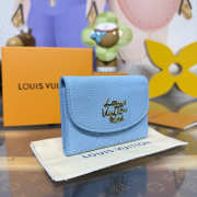 Uubags Louis Vuitton M27480 Rosalie Coin Purse In Grape Blue 11x8x2.5cm - 6