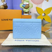 Uubags Louis Vuitton M27480 Rosalie Coin Purse In Grape Blue 11x8x2.5cm - 5