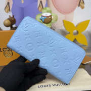 Uubags Louis Vuitton M28294 Zippy Wallet In Grape Blue 19.5x10.5x2.5cm - 2