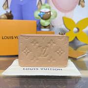 Uubags Louis Vuitton M28974 Romy Card Holder In Hazelnut Brown 12x0.8x8cm - 6