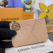 Uubags Louis Vuitton M28974 Romy Card Holder In Hazelnut Brown 12x0.8x8cm - 4