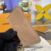 Uubags Louis Vuitton M28974 Romy Card Holder In Hazelnut Brown 12x0.8x8cm - 3