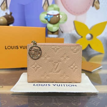 Uubags Louis Vuitton M28980 Lisa Wallet In Hazelnut Brown 9x11.5x1.5cm