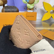 Uubags Louis Vuitton M28980 Lisa Wallet In Hazelnut Brown 9x11.5x1.5cm - 3