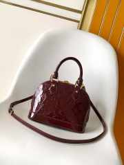 Uubags Louis Vuitton M27172 Alma BB Varnished cowhide leather datewood 23.5x17.5x11.5cm - 4