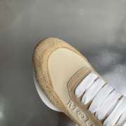 Uubags Alexander Mcqueen Beige Suede Trainers With Oversized Rubber - 2
