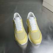 Uubags Alexander Mcqueen Yellow Suede Trainers With Oversized Rubber - 2
