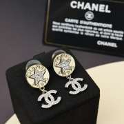 Uubags Chanel Pre-Loved CC Embellished Star drop earrings - 1