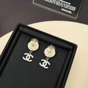 Uubags Chanel Pre-Loved CC Embellished Star drop earrings - 4