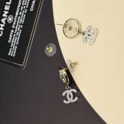 Uubags Chanel Pre-Loved CC Embellished Star drop earrings - 2