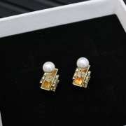 Uubags Celine gold pearl earrings  - 2