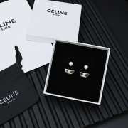 Uubags Celine gold pearl earrings  - 3