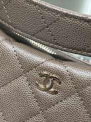 New Arrivals 2026 Chanel clutch with chain lambskin & gold-tone metal in light brown 15x22x6cm - 6