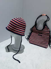 Uubags Miu Miu Knitted Cotton Hat 01 - 5