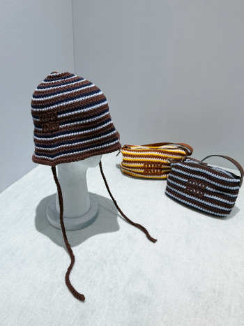 Uubags Miu Miu Knitted Cotton Hat 02