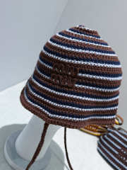Uubags Miu Miu Knitted Cotton Hat 02 - 6