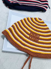 Uubags Miu Miu Knitted Cotton Hat 03 - 4