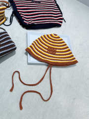 Uubags Miu Miu Knitted Cotton Hat 03 - 3