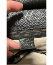 Uubags Gucci GG Marmont leather tote bag in black 31.5cm - 3