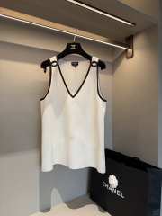 Uubags Chanel Top Silk In Black/ White - 1