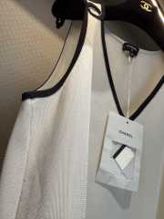 Uubags Chanel Top Silk In Black/ White - 2
