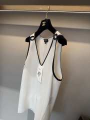 Uubags Chanel Top Silk In Black/ White - 5