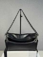 Uubags Chanel Slouchy Chain Shoulder Bag In Black 30x20x12cm - 1