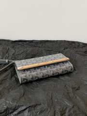 Uubags Goyard Small Monte-Carlo Clutch In Grey 19x3.3x10cm - 6