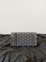 Uubags Goyard Small Monte-Carlo Clutch In Grey 19x3.3x10cm - 2