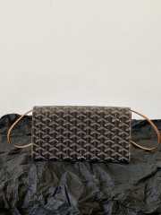 Uubags Goyard Monte-Carlo PM Clutch In Black & Tan 25x4x14.5cm - 6