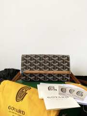 Uubags Goyard Small Monte-Carlo Clutch In Black & Tan 19x3.3x10cm - 1