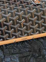 Uubags Goyard Small Monte-Carlo Clutch In Black & Tan 19x3.3x10cm - 3