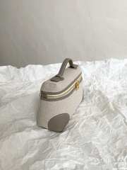 Uubags Loro Piana Extra Pocket L19 Cotton, Linen In Natural/Almond Tree/Sun Gold 11x19x6.5cm - 6