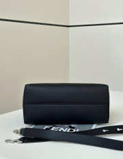Uubags Fendi By The Way Selleria Boston Bag In Black 28cm - 4