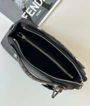 Uubags Fendi By The Way Selleria Boston Bag In Black 28cm - 2