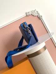 Uubags Louis Vuitton Trio Messenger Monogram Bag In Watercolor Blue 25x18.5x7cm - 5