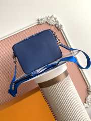 Uubags Louis Vuitton Trio Messenger Monogram Bag In Watercolor Blue 25x18.5x7cm - 4