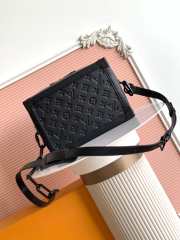 Uubags Louis Vuitton Mini Soft Trunk Bag In Monogram Shadow Black 25x18x10cm - 4