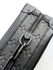Uubags Louis Vuitton Mini Soft Trunk Bag In Monogram Shadow Black 25x18x10cm - 3